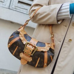 Louis Vuitton Vintage Leonor Monogram Ruffle Bag