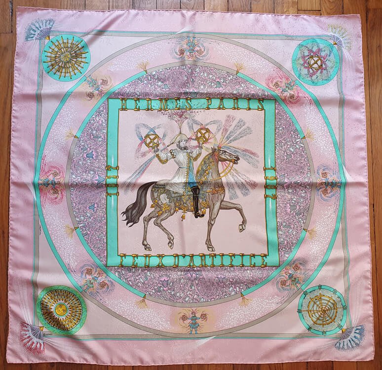 hermes 150th anniversary scarf