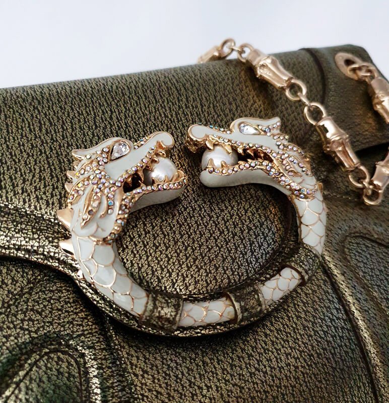 Vintage Gucci bag, Dragon collection by Tom Ford (circa 2004