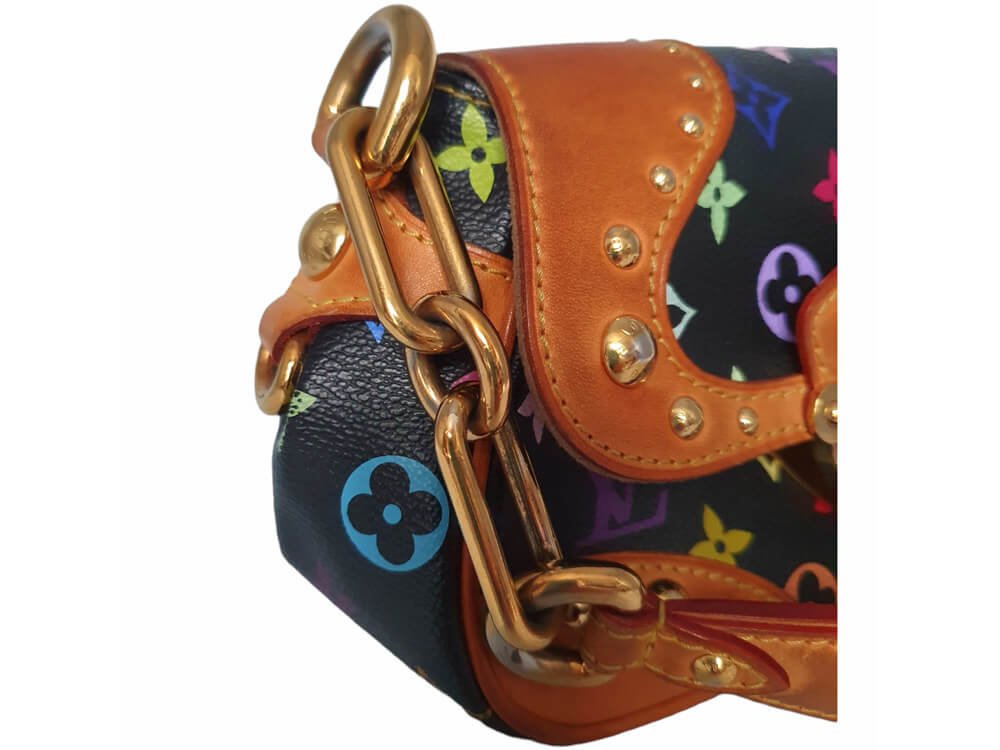 Louis Vuitton “Marylin” bag by Marc Jacobs Takashi Murakami edition,  multicolored monogram (2008) ‣ For Sure Vintage