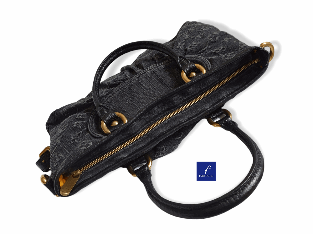 Louis Vuitton, Neo Cabby GM black denim shopping bag, 2007