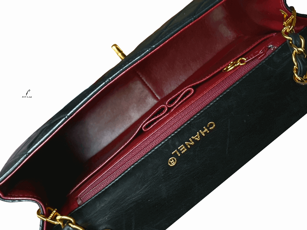Chanel Red Quilted Patent Medium Classique Double Flap Bag  Boutique LUCS
